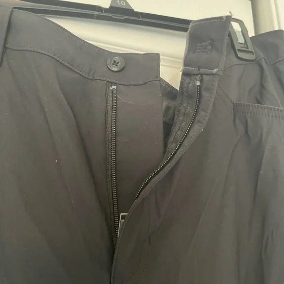 Men's Eddie Bauer Nylon Black Pants - Picture 5 of 6